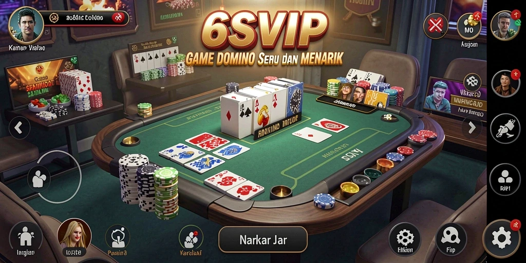Gameplay seru dan interaksi sosial di 6SVIP
