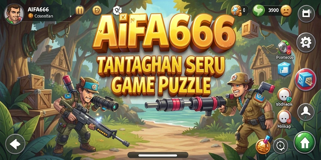 Tampilan gameplay puzzle menarik di AIFA66 dengan berbagai tantangan.