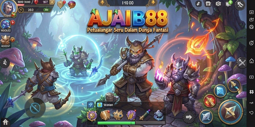 Tampilan gameplay AJAIB88 yang mengasyikkan dan penuh petualangan.