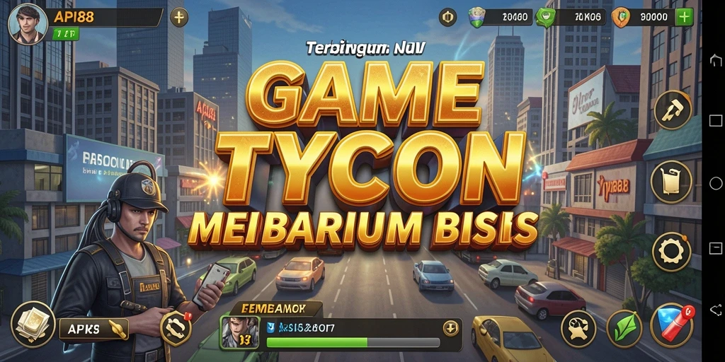 Tampilan gameplay Tycoon yang menarik dan interaktif di API88.