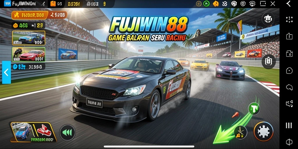 Tampilan gameplay FUJIWIN88 yang mendebarkan dan penuh aksi!