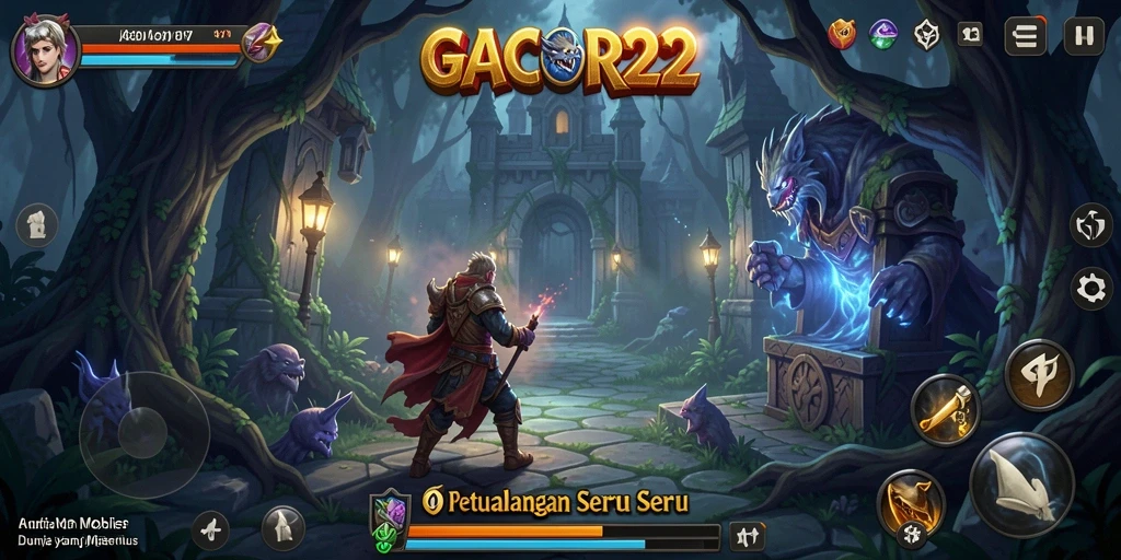 Tangkapan layar menampilkan aksi seru dalam GACOR22.