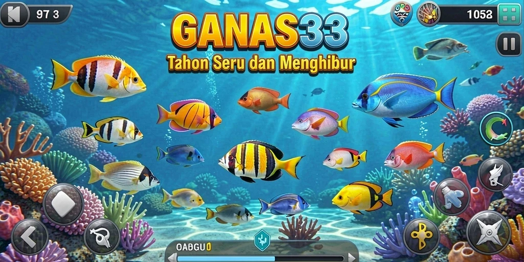 Tangkapan layar utama GANAS33 menampilkan aksi seru Tembak Ikan yang menawan.