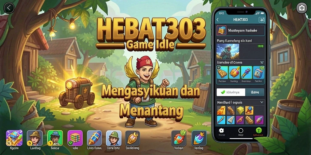Tampilan gameplay menarik dari HEBAT303 dengan elemen Idle yang menghibur.