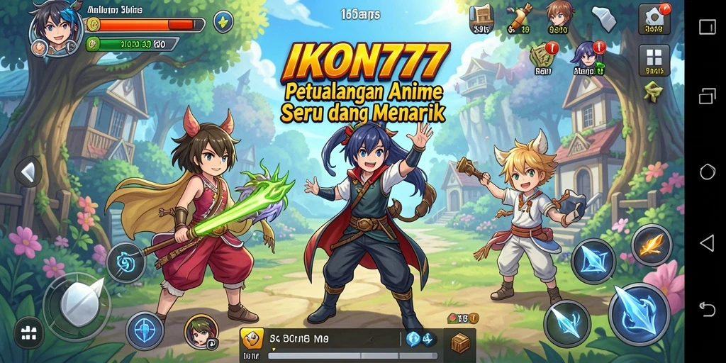 Tampilkan pengalaman bermain menarik dari IKON777 dengan karakter Anime.