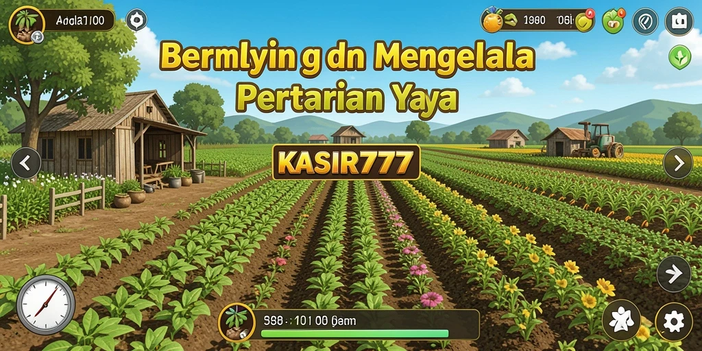 Tampilan gameplay menarik KASIR777 yang penuh warna.