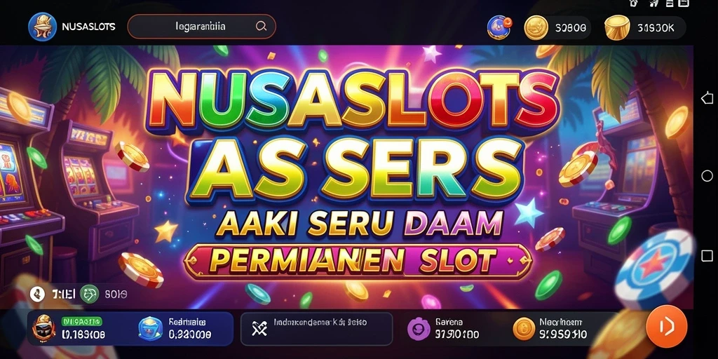 Tangkapan layar NUSASLOTS menampilkan aksi mendebarkan dari gameplay yang seru.