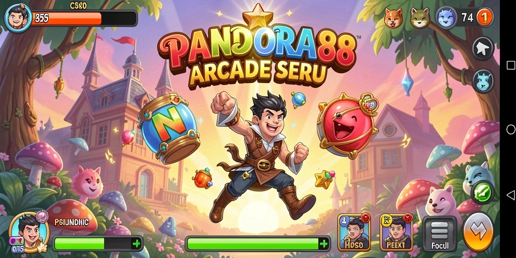 Tampilan gameplay seru PANDORA88 yang menegangkan dan penuh tantangan.