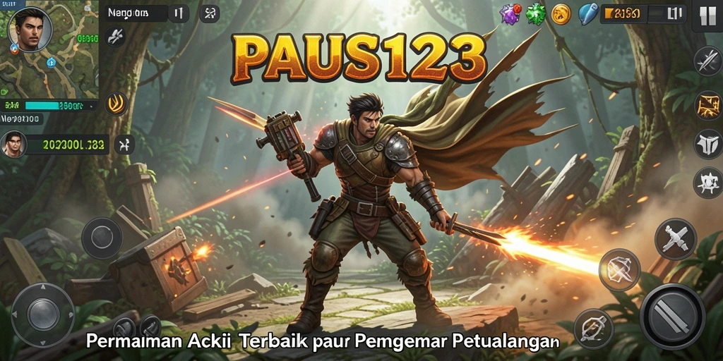 Screenshot gameplay PAUS123 menunjukkan aksi seru dan tantangan.