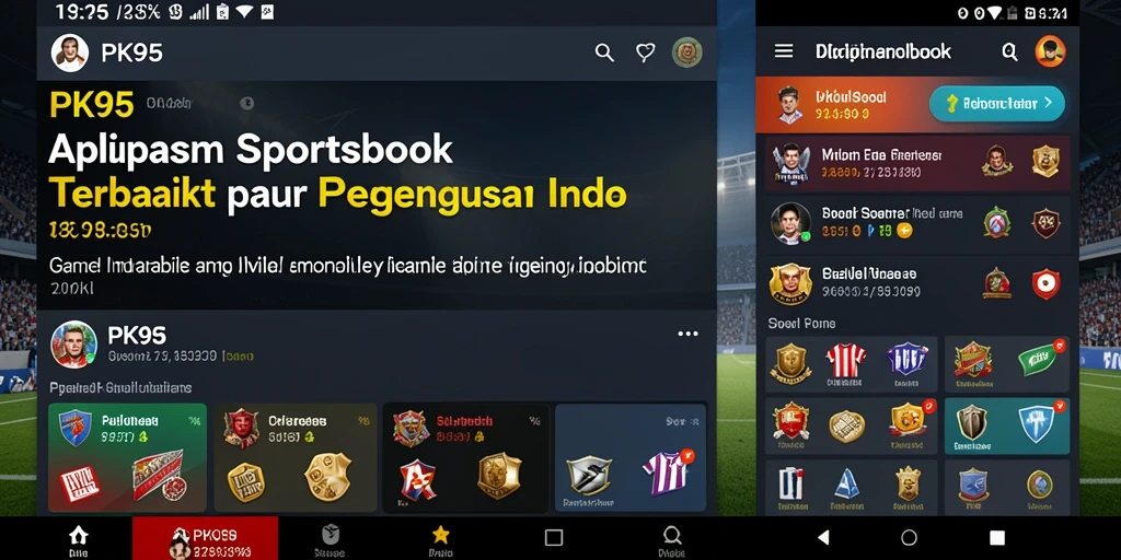 Tampilan gameplay yang menarik dan interaktif dari PK95.