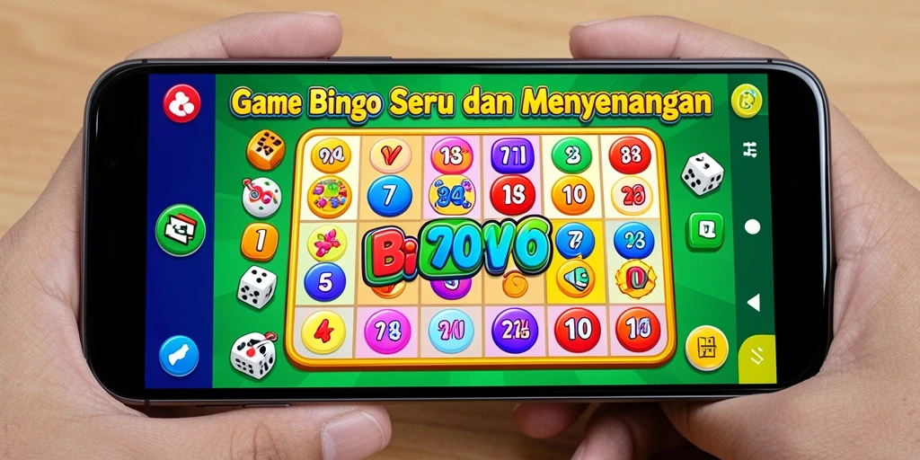 Tampilan permainan Bingo yang seru dan interaktif di PP7.