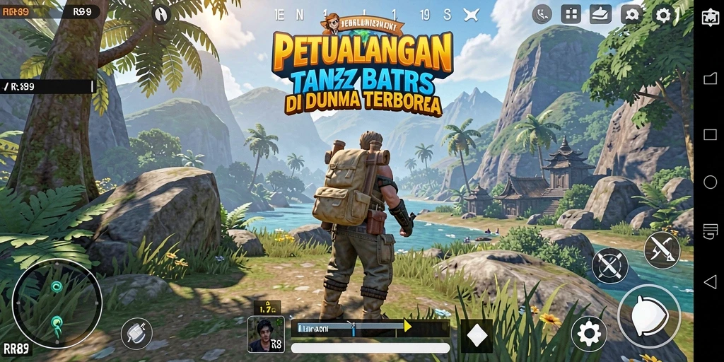Gameplay menakjubkan di dunia terbuka yang luas dalam RR89.