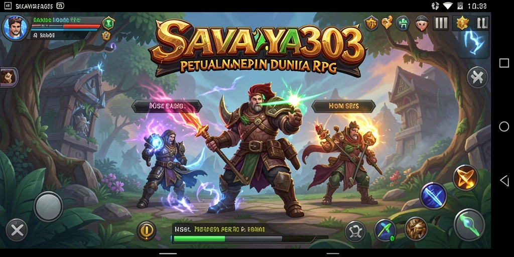 Tampilan gameplay SAVAYA303 dengan aksi dan petualangan yang mendebarkan.