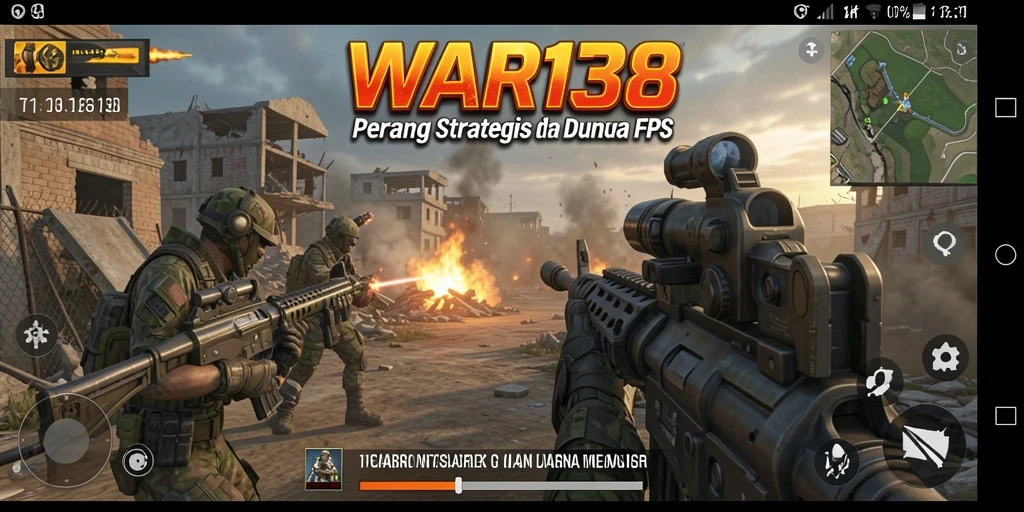 Gameplay seru di <strong>WAR138</strong> dengan pertarungan FPS yang menegangkan.