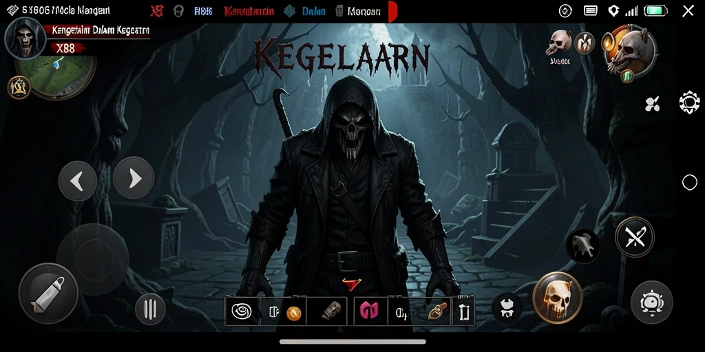 Gameplay menyeramkan dalam X88 yang penuh ketegangan.