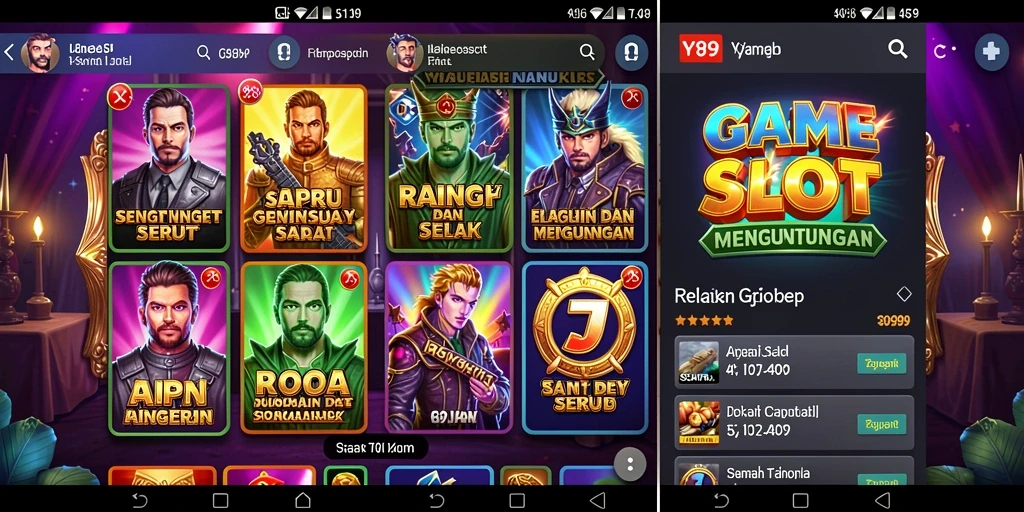Gameplay Y89 yang seru dan menantang dalam permainan slot.